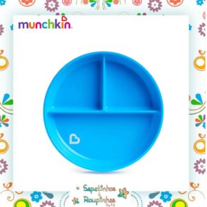 Munchkin - Kit Prato de treinamento com ventosa + Jogo Americano Infantil + Talheres infantis + Tijela Bowls + Copo com tampa removível com gravação a laser - Imagem 13