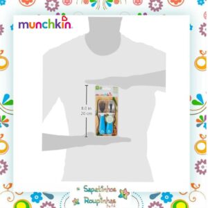 Munchkin - Kit Prato de treinamento com ventosa + Jogo Americano Infantil + Talheres infantis + Tijela Bowls + Copo com tampa removível com gravação a laser - Imagem 15