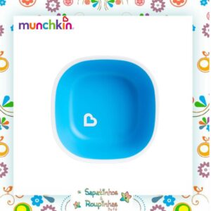 Munchkin - Kit Prato de treinamento com ventosa + Jogo Americano Infantil + Talheres infantis + Tijela Bowls + Copo com tampa removível com gravação a laser - Imagem 4