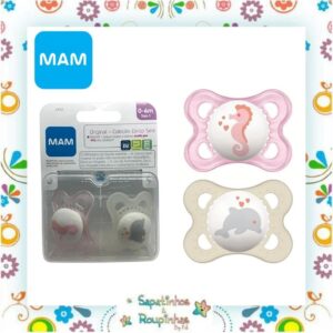 MAM - Chupeta original coleção Deep Sea 0-6 Meses