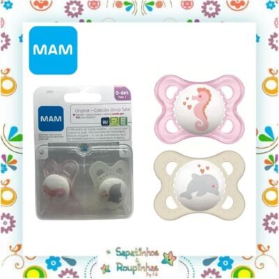 MAM - Chupeta original coleção Deep Sea 0-6 Meses