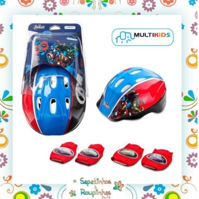 Multikids - Kit De Proteção Vingadores