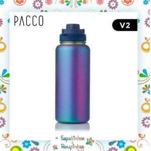 PACCO – Garrafa Térmica Hydra V2 950ml Boreal Com Gravação A Laser - Imagem 3