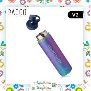 PACCO – Garrafa Térmica Hydra V2 650ml Boreal com Gravação A Laser - Imagem 3