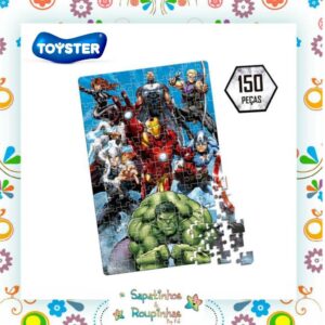 Toyster - Quebra cabeça marvel os vingadores 150 peças 8+ anos - Imagem 3