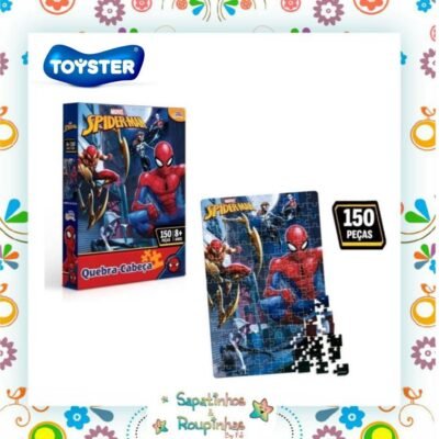Toyster - Quebra-cabeça Spider-Man150 peças 8+ anos