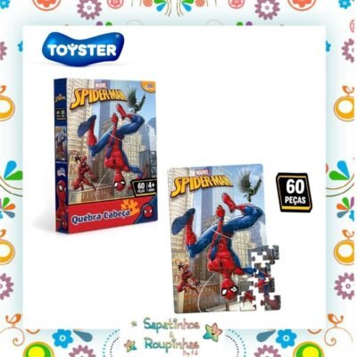 Toyster - Quebra-Cabeça Spider-Man 4+ anos 60 Peças