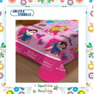 Jolitex Ternille - Manta soft Disney amigas princesas - Imagem 3