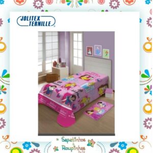 Jolitex Ternille - Manta soft Disney amigas princesas - Imagem 4