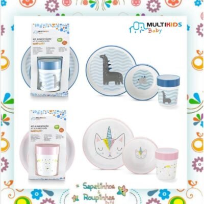 Multikids baby - Kit alimentação Nhac Nhac