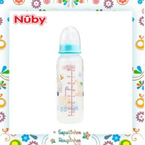 Nûby - Mamadeira de bico normal 240ml - Imagem 7
