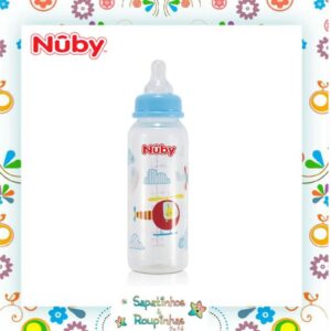 Nûby - Mamadeira de bico normal 240ml - Imagem 4