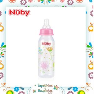 Nûby - Mamadeira de bico normal 240ml - Imagem 3