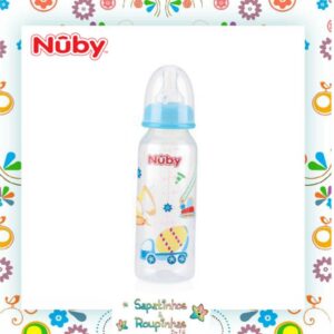 Nûby - Mamadeira de bico normal 240ml - Imagem 8