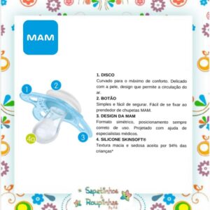 MAM - Chupeta Original Coleção Flow Dupla 0-6m - Imagem 4