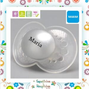 MAM - Chupeta Original 6 Meses com gravação a laser - Imagem 5