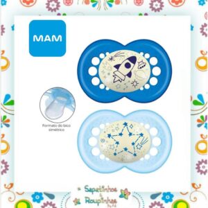 MAM - Chupeta Original Night 6+m Tam 2 - Imagem 6