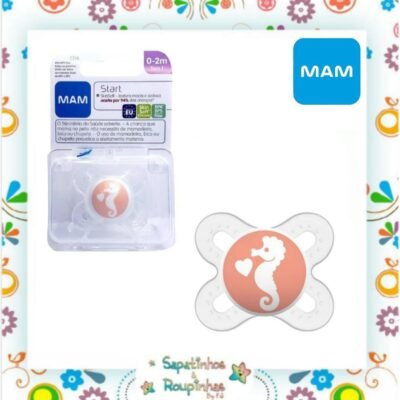 MAM - Chupeta Start cavalo marinho 0-2m Tam 1