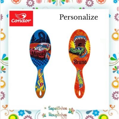 Condor - Escova de cabelo oval HotWheels