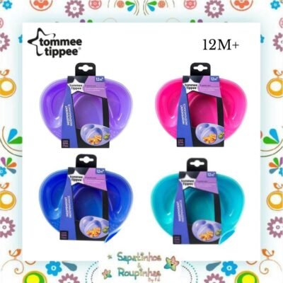 Tommee Tippee - Kit 2 pratos com divisória sections