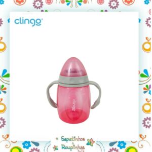 Clingo - Copo com Alças e Bico em Silicone