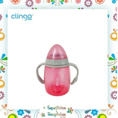 Clingo - Copo com Alças e Bico em Silicone