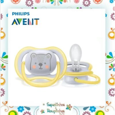 Philips Avent - Chupeta Ultra Air Urso 6-18 Meses Tam 2