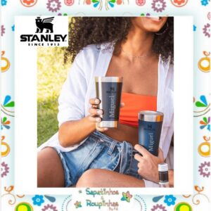 Stanley - Copo térmico de cerveja com tampa NightFall 473ml com gravação a laser - Imagem 3