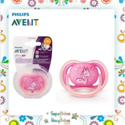 Philips Avent - Chupeta Ultra Air unitária unicórnio 6-18m