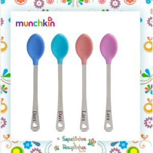 Munchkin - Colher Termo Sensível de Inox com gravação a laser - Imagem 3