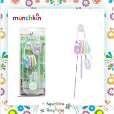 Munchkin - Conjunto escovinha de limpeza