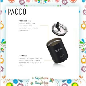 Pacco - Kit Copo Térmico Beer Cup 473ml + Copo Térmico Happycup 295ml com gravação a laser - Imagem 7