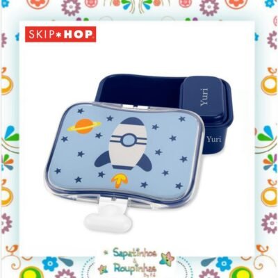 Skip Hop - Kit Lanche Spark Style Espaço com gravação a laser