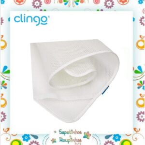 Clingo - Kit Luminária com Luz e Sons Elefantinho + Camada extra para colchão safe baby - Imagem 5