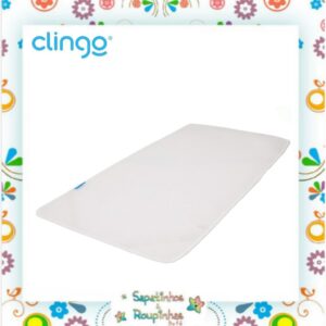 Clingo - Kit Luminária com Luz e Sons Elefantinho + Camada extra para colchão safe baby - Imagem 4