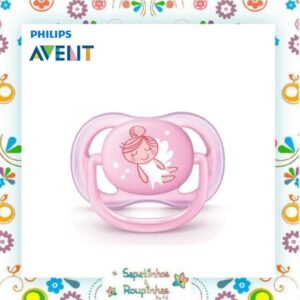 Philips Avent - Chupeta Ultra Air Soother Girl 0-6m - Imagem 3