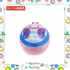 Skip Hop - Porta snack zoo borboleta com gravação a laser - Imagem 3