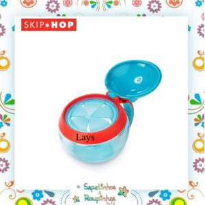 Skip Hop - Porta snack zoo coruja com gravação a laser - Imagem 3