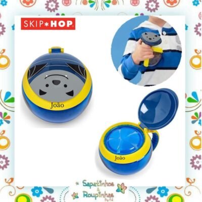 Skip Hop - Porta snack morcego com gravação a laser