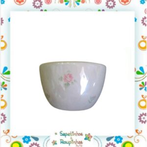 Kit Higiene porcelana floral rosa - Imagem 5