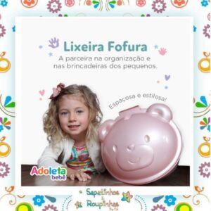 Adoleta bebê - Lixeira com pedal majestic - Imagem 4