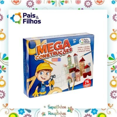 Pais & Filhos - Mega Construções 76 peças 3+