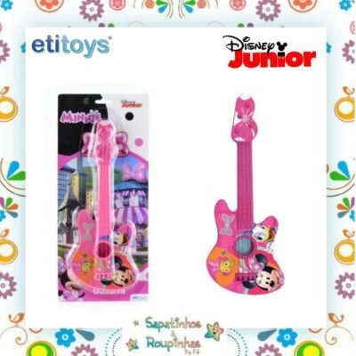Etitoys - Guitarra 4 cordas Minnie Disney Junior