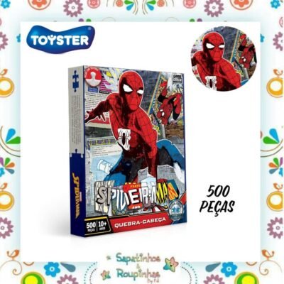 Toyster - Quebra cabeça Homem Aranha 500 peças 10+