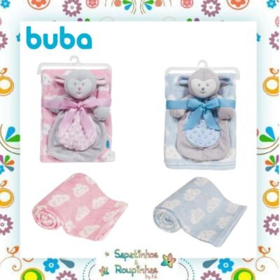 Buba - Manta com naninha ovelhinha