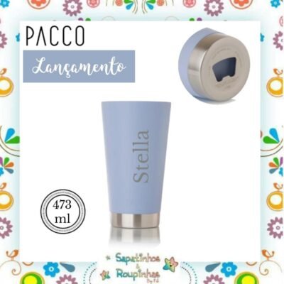 Pacco - Beer Cup Lavanda 473ml com gravação a laser