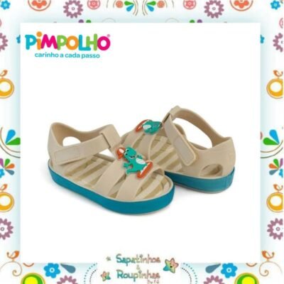 Pimpolho - Sandália Colorê Bege
