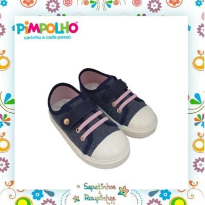 Pimpolho - Tênis infantil Jeans