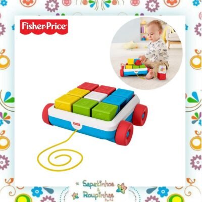 Fisher Price - Carrinho de blocos