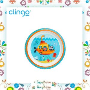 Clingo - Kit 3 pratos infantis - Imagem 4